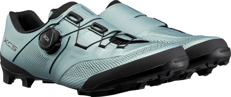 SHIMANO Fahrradschuhe XC503 Herren/Damen MTB SPD Typ Fahrradschuhe Größe 49, Blau
