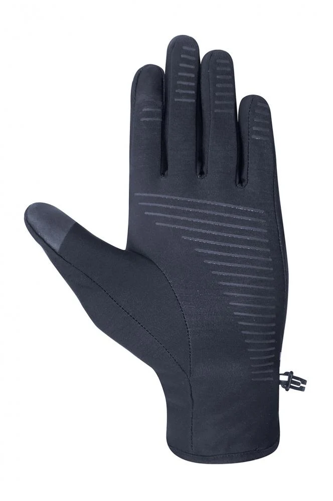 CHIBA All Weather Overflap - Radhandschuhe L schwarz, winddicht & wasserabweisend