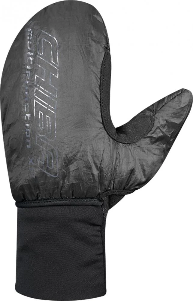 CHIBA Polartec XP Advanced - Radhandschuhe schwarz M mit winddichtem Überzug