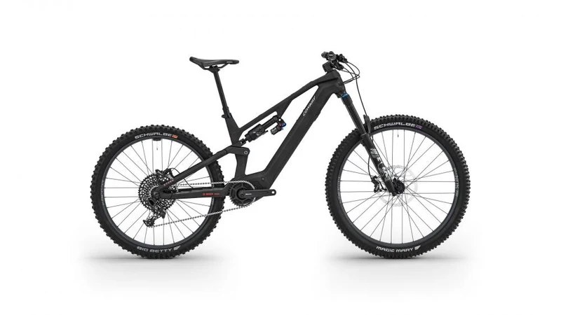Conway RYVON LT 4.0 Carbon E-Mountainbike Größe S Silver - 400Wh BOSCH, FOX Gabel 170mm