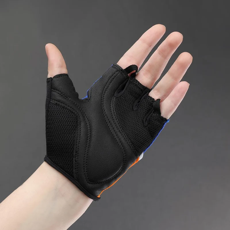 CHIBA Youth - Radhandschuhe XS royal, atmungsaktiv mit leichter Polsterung