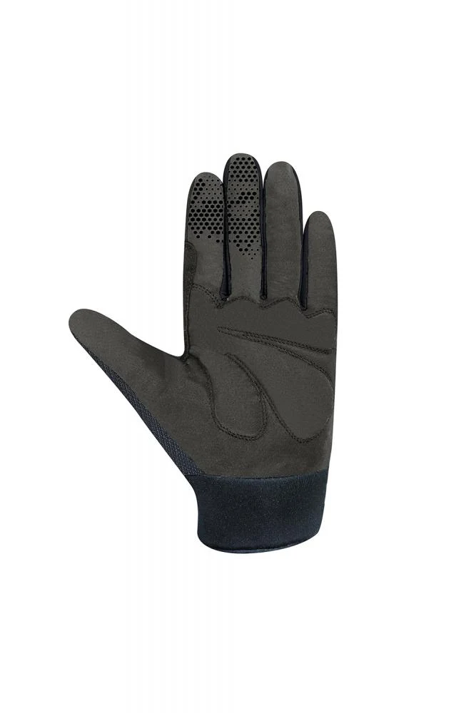 CHIBA Blade - Radhandschuhe kurz, schwarz/schwarz, S, atmungsaktiv mit Touchfinger