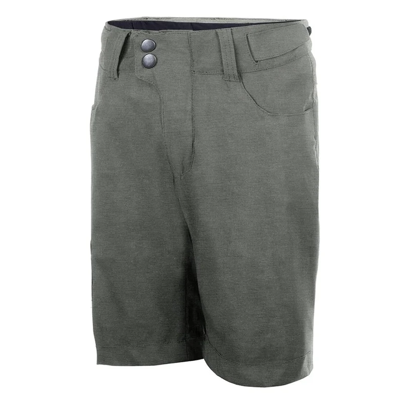 CHIBA Baggy Pants Kids - Radhose Kinder XS anthrazit/schwarz, Innenhose mit Sitzpolster