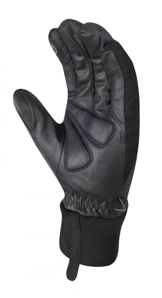 Chiba City Liner Winterhandschuh Schwarz Gr. XS - wind- & wasserdicht, Primaloft-Futter, Touchfunktion & Carbon-Innenhand