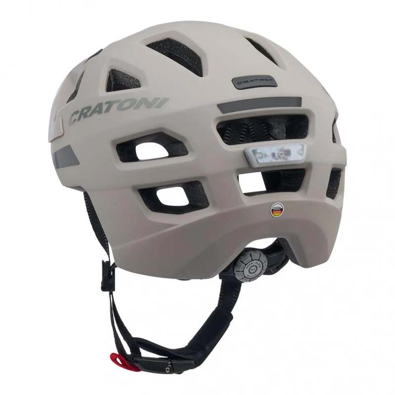 Cratoni Maxster Pro Kinderhelm - Sand Matt 48-53 cm