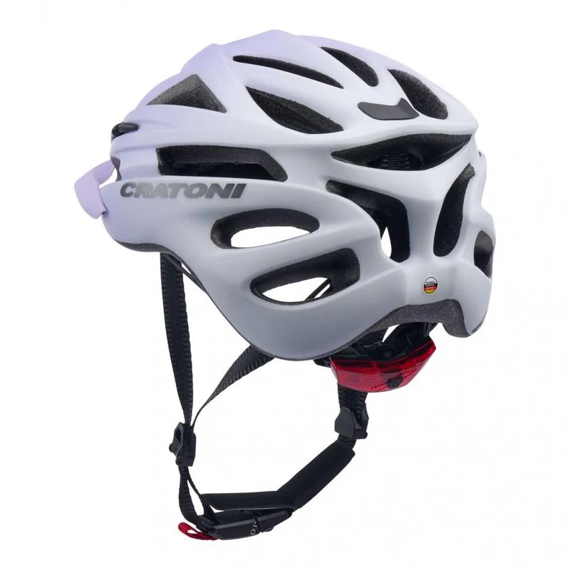 CRATONI Pacer Junior Fahrradhelm S-M 54-58 cm lavender-white matt
