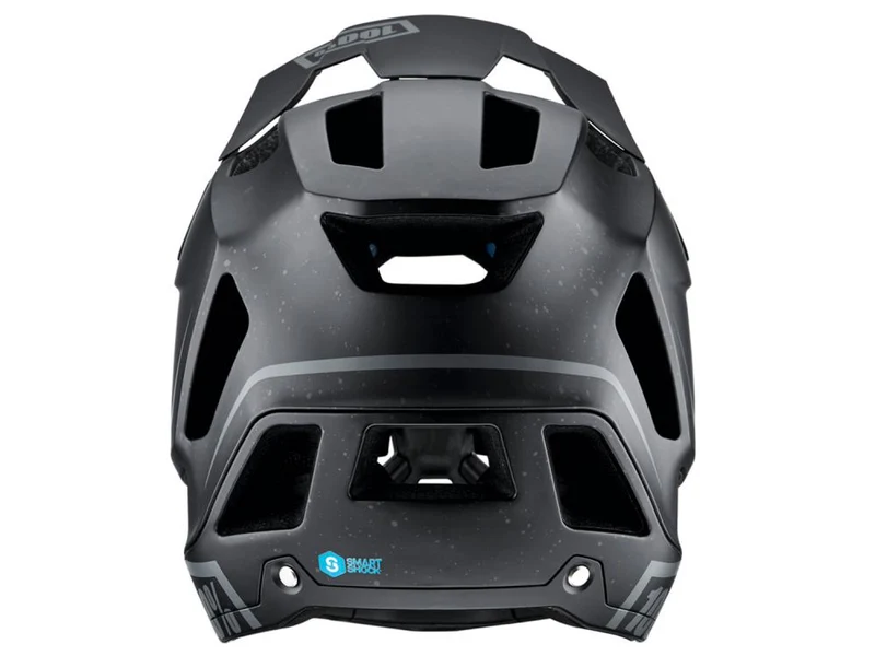 100% Trajecta helmet w/Fidlock M black - leichter Fullface-Helm mit Top-Belüftung