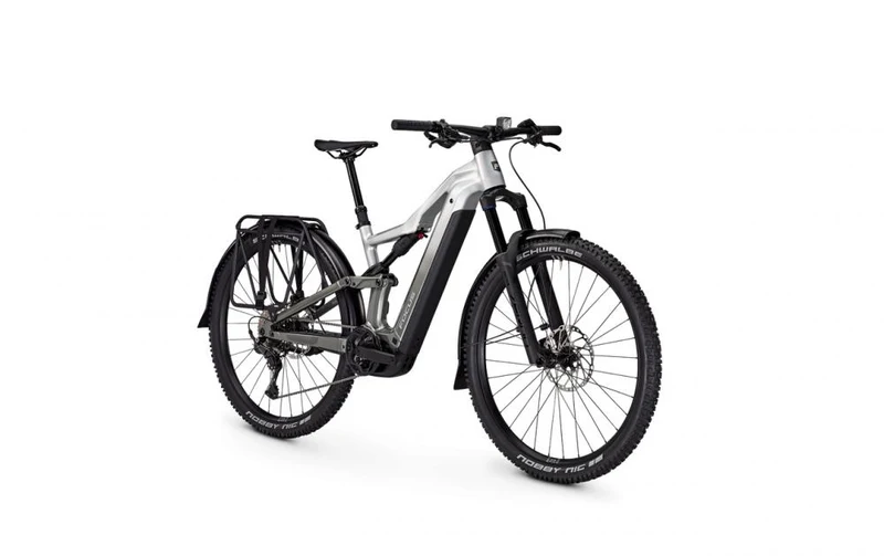 Focus THRON² 6.7 EQP 29" Diamant L Nepalsilver / Steelgrey - E-Allround Fully für Alltag & Trail