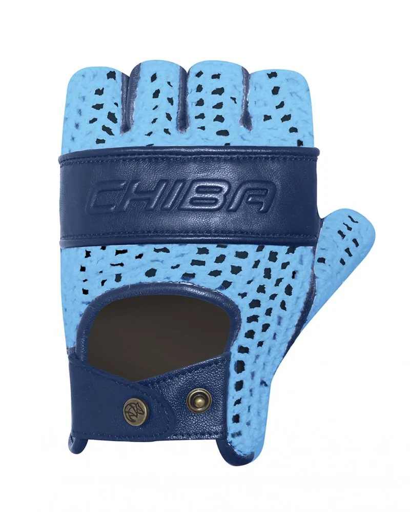 CHIBA Pure Nature - Radhandschuhe XL türkis/marine, Retro, Naturmaterialien