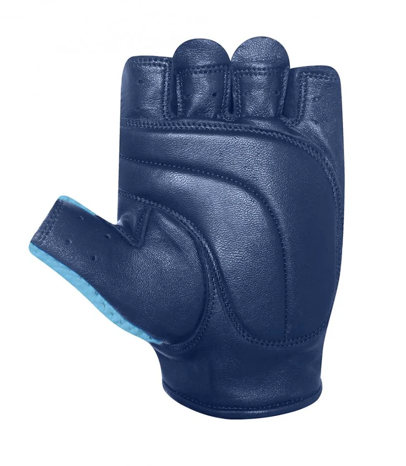CHIBA Pure Nature - Radhandschuhe XL türkis/marine, Retro, Naturmaterialien