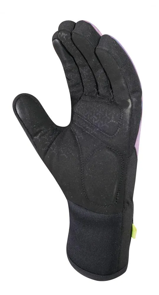CHIBA Roadmaster Reflex - Radhandschuhe XS, Rainbow reflex/schwarz, winddicht & warm
