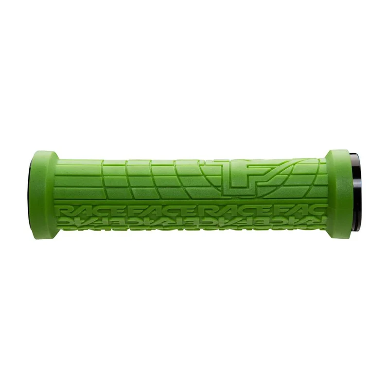 Race Face Grippler Lock-On Griff, 33mm, green - maximaler Halt und Kontrolle am Lenker