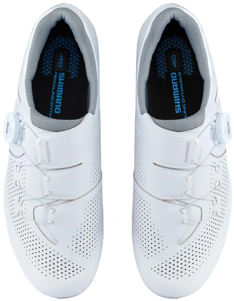 SHIMANO Fahrradschuhe RC302W Damen Road SPD-SL Fahrradschuhe 37 Weiß