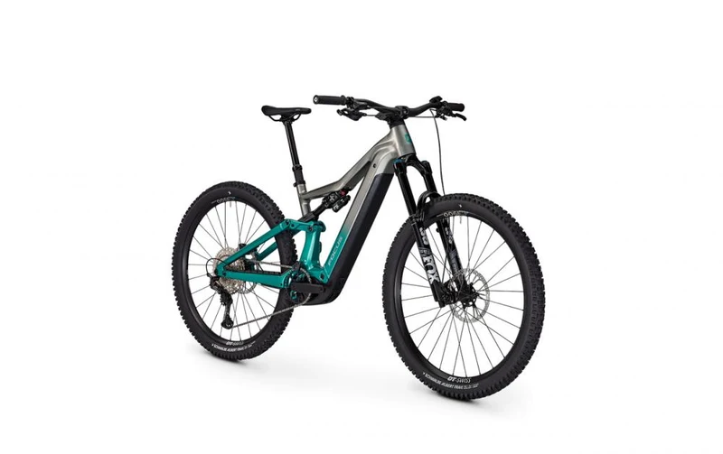 Focus JAM² 6.9 29" Diamant Rahmengröße XL Steelgrey / Emeraldgreen - leistungsstarkes E-MTB Fully