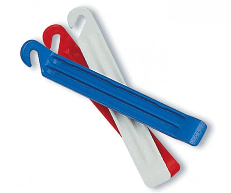 Schwalbe Reifenheber Zefal DP20 3er-Karte blau/weiß/rot Tire Levers Set 3x Schlauch DV17 28x1.10-1.75