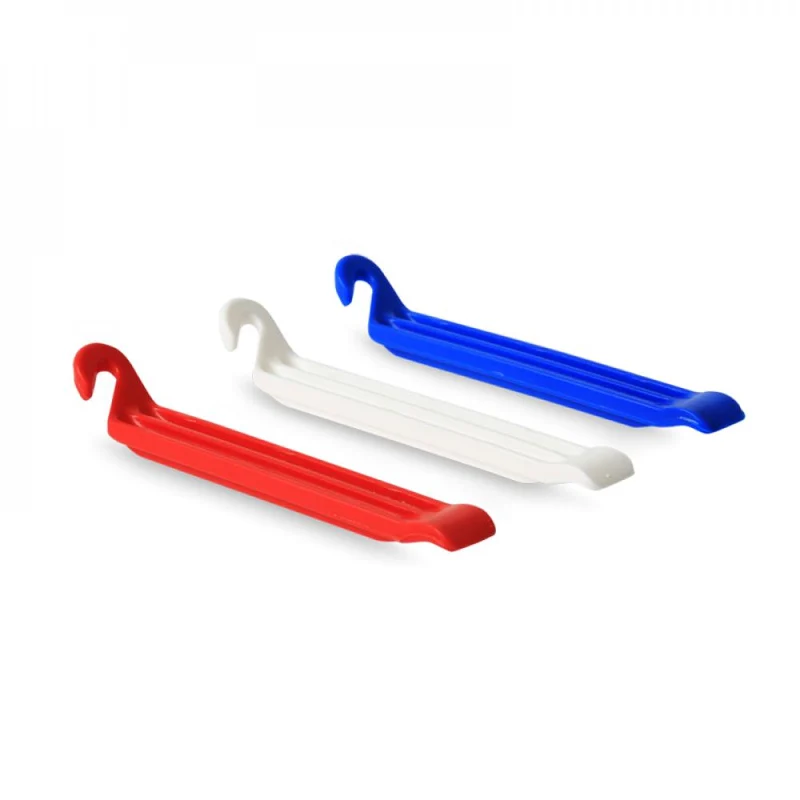Schwalbe Reifenheber Zefal DP20 3er-Karte blau/weiß/rot Tire Levers Set 3x Schlauch DV17 28x1.10-1.75