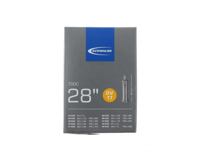 Schwalbe 1x Schlauch DV17 28x1.10-1.75 Zoll