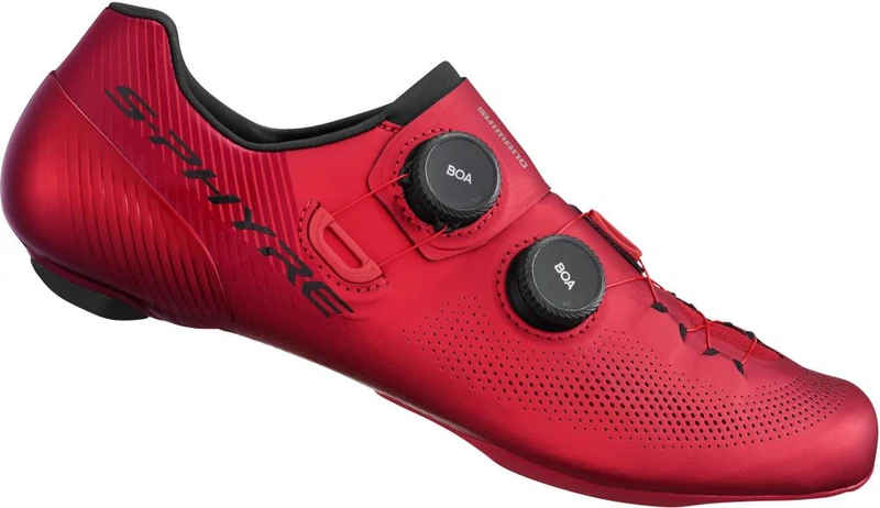 SHIMANO Fahrradschuhe RC903 Damen/Herren Road SPD-SL Fahrradschuhe - 44, Rot