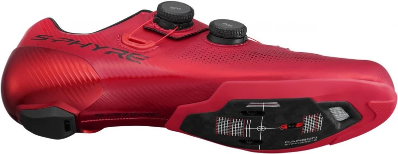 SHIMANO Fahrradschuhe RC903 Damen/Herren Road SPD-SL Fahrradschuhe - 44, Rot