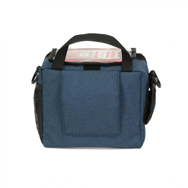 Haberland Lenkertasche 6l Bottle blau - praktische Lenkertasche mit KLICKfix und Flaschenfach