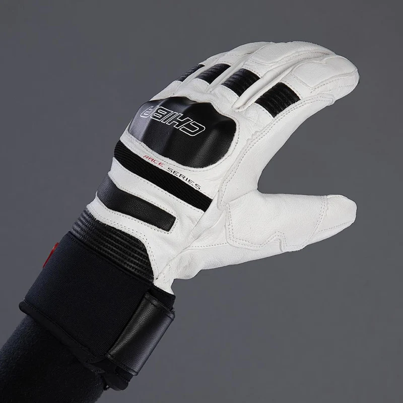CHIBA Super Race - wasserdichte Winter-Radhandschuhe, Größe 10, weiß