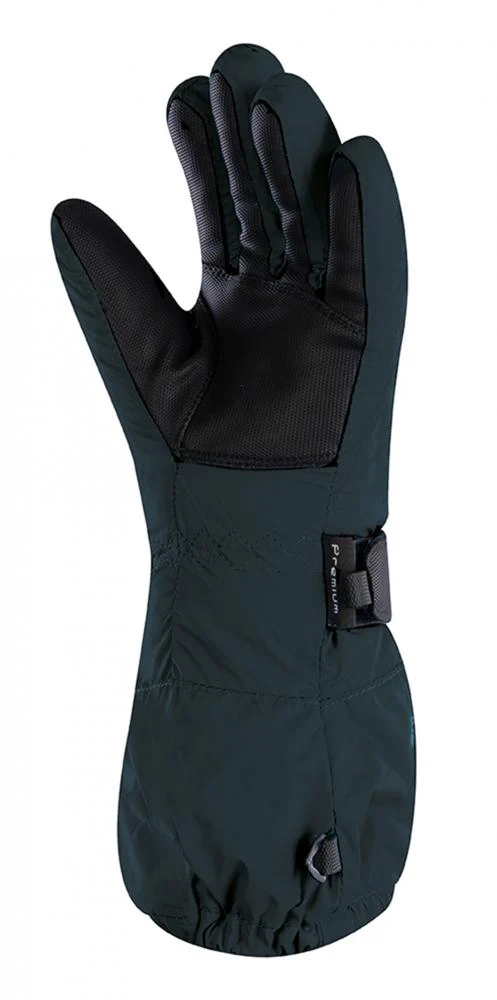 CHIBA Kids Allround Finger - Kinder-Radhandschuhe schwarz, wasserdicht, Größe 3