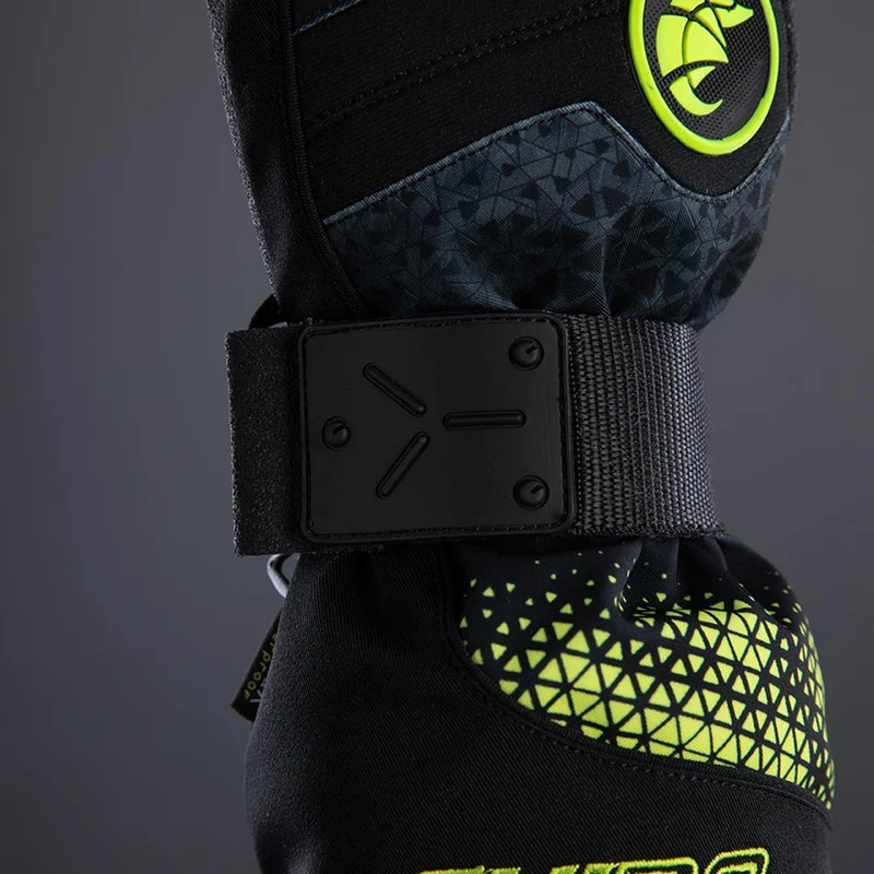 CHIBA Board Mitten - wasserdichte Primaloft Snowboard-Handschuhe, Größe 8, dk. grau/n
