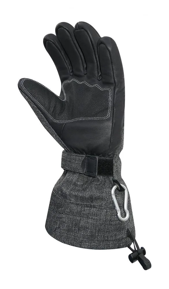 CHIBA Alpin Pro - wasserdichte, winddichte Radsport-Handschuhe, Größe 7, sz/dk.grau