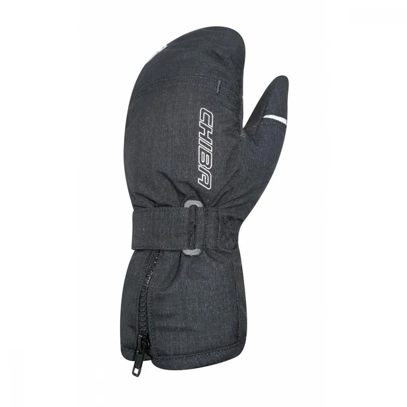 CHIBA Plus Mitten - wasserdichte Winter Radhandschuhe, Größe 11, schwarz