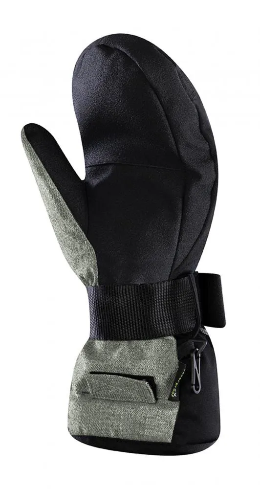 CHIBA Board Mitten - 100% wasserdicht, Primaloft Gold, Protektor, Gr. 6,5 olive/gold