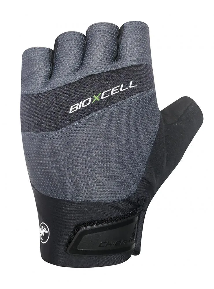 CHIBA BioXCell Pro - Radhandschuhe dunkelgrau XL mit BioXCell-Polsterung
