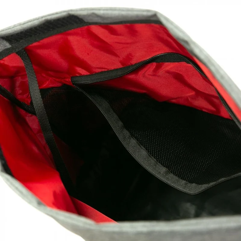 Haberland Gepäckträgeraufsatztasche Lena grau - praktische Racktime 1.0 Transportlösung