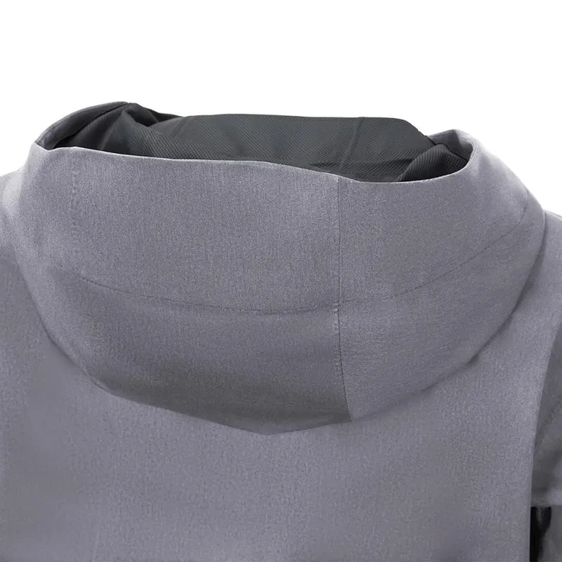 CHIBA Rainjacket Damen - wasserdicht, atmungsaktiv, XXL, hellgrau