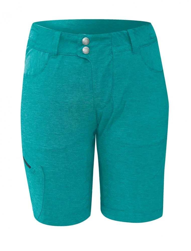 CHIBA Baggy Pants mit Innenhose Lady - Radhose Damen XL türkis, gepolstert