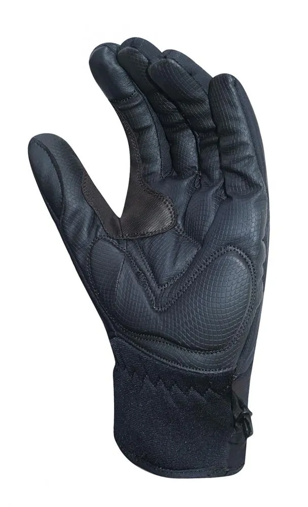 CHIBA Express+ - Radhandschuhe XL schwarz mit Regenüberzug und Gelpolsterung