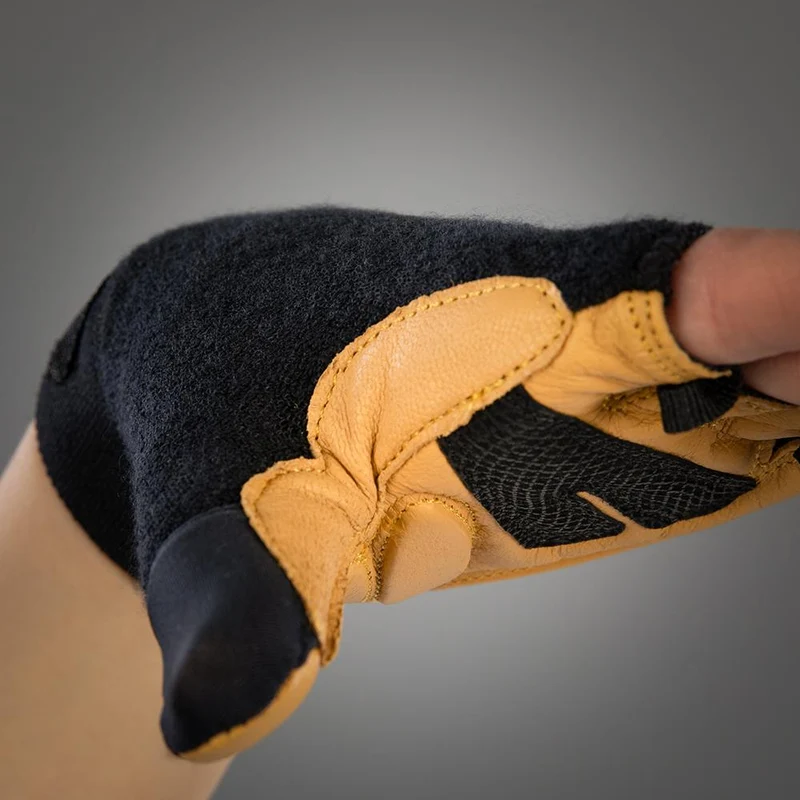 CHIBA Argon Kids - Kinder-Rollstuhl-Handschuhe, schwarz, Größe 4XS