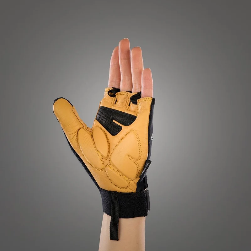 CHIBA Argon Kids - Kinder-Rollstuhl-Handschuhe, schwarz, Größe 4XS