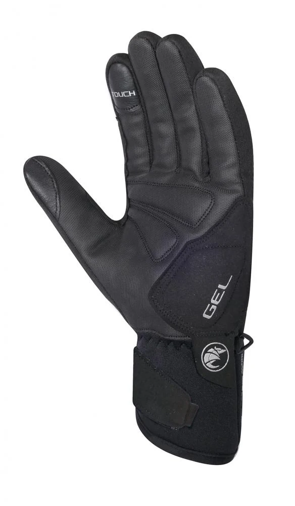 CHIBA Dry Star - wasserdichte, winddichte & atmungsaktive Radhandschuhe schwarz XL