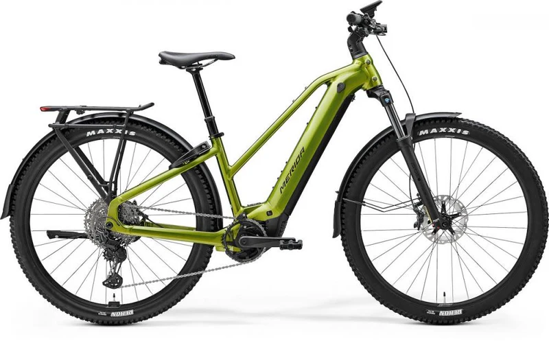Merida eFLOAT CC 600 Lady EQ L Grün - komfortables E-Citybike für Alltag und Tour