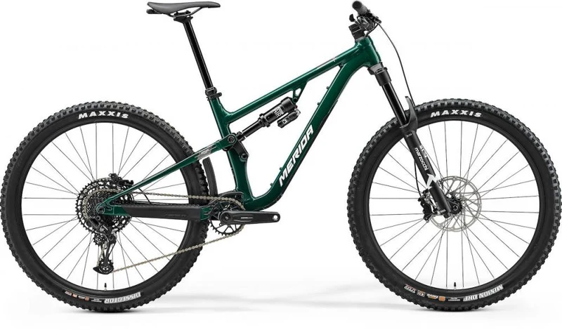 Merida ONE-FORTY 700 III2 S GLOSSY DEEP FOREST G - modernes Trail-Fully für anspruchsvolle Touren