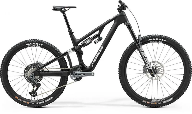 Merida ONE-SIXTY 8000 III3 L SILK BLACK (SILVER) - Enduro Fully neueste Version