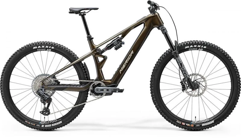 Merida eONE-SIXTY SL 8000 I1 guarded S Gold - E-Mountainbike für anspruchsvolle Trails