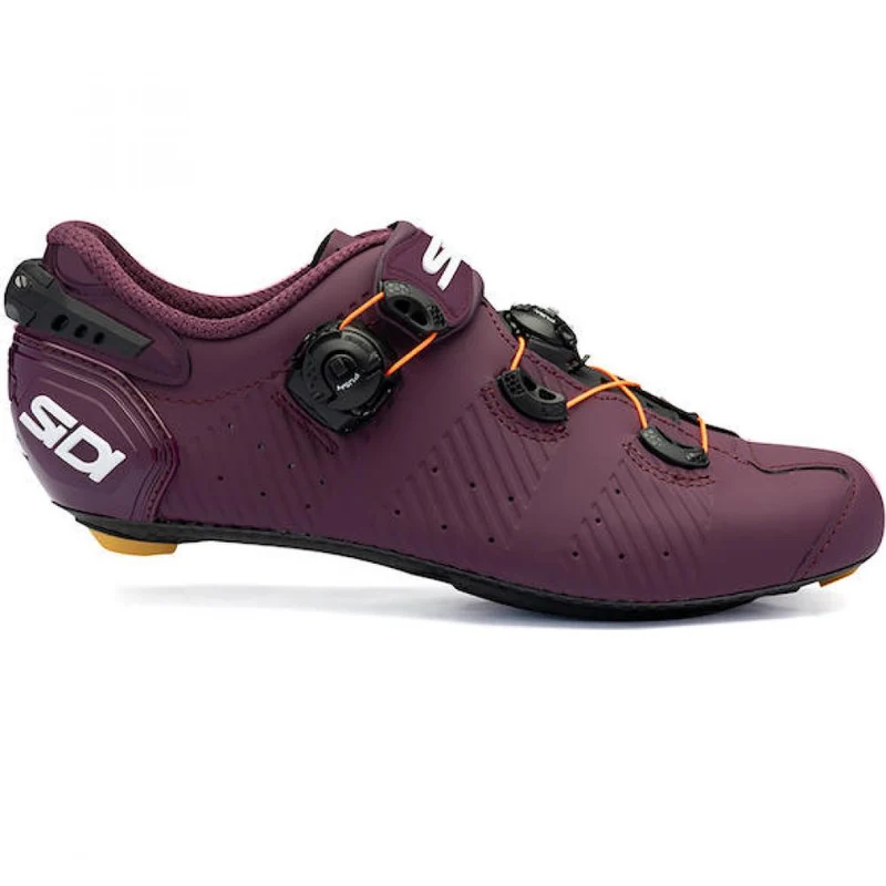 Sidi ROAD Wire 2S wine 40 weinrot - steifer Rennradschuh mit Carbonsohle