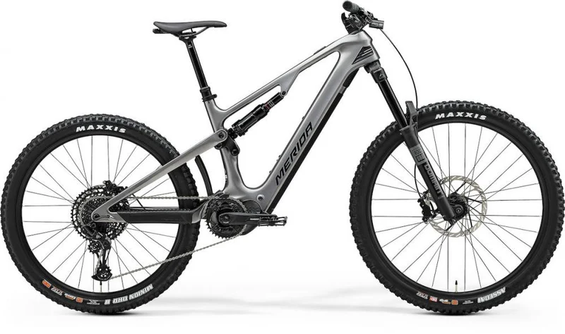 Merida eONE-SIXTY 6000 III1 gunmetal grey(black) S Gunmetal-grau/schwar - E-MTB für anspruchsvolle Trails
