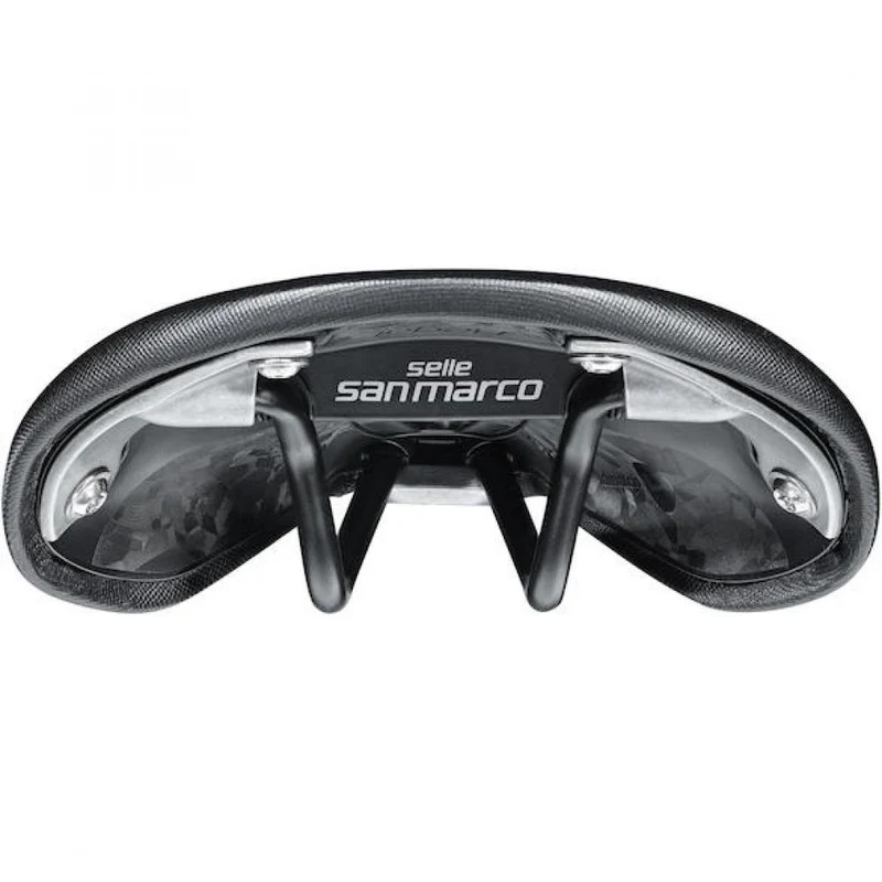 Selle San Marco Sattel Regal Short Open-Fit Dynamic 165 x 255 mm Schwarz - komfortabler Offroad-Sattel