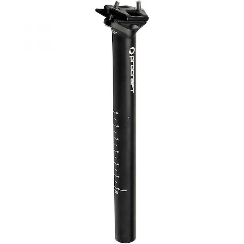 Procraft Superlight II Sattelstütze Ø 30,9 x 350 mm Schwarz - Leicht und robust