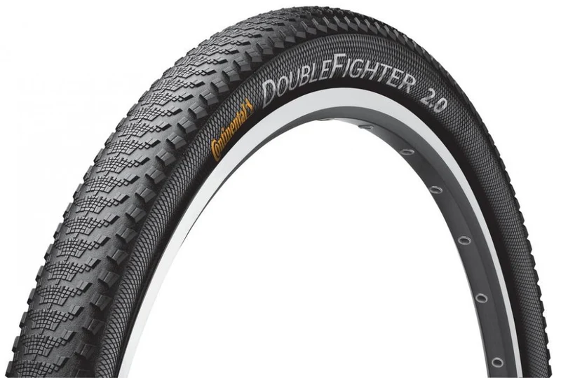 Continental Reifen Conti Double Fighter III 29x2.00 Zoll 50-622 schwarz/schwarz
