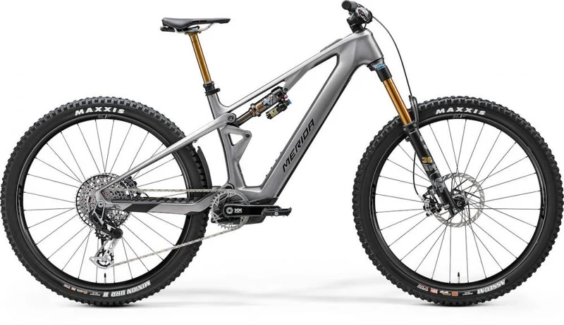 Merida eONE-SIXTY SL 10K I1 glossy XL Grau - High-End E-MTB für maximale Trail-Performance