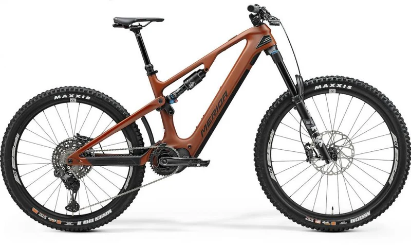 Merida eONE-SIXTY 8000 III1 glossy mokka(black) XL Mokka/schwarz - leistungsstarkes E-MTB Enduro