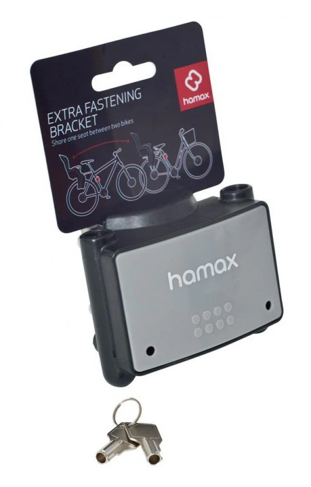 Hamax Kindersitzhalter abschließbar Befestigung Rahmenrohr ab Mod. 2008